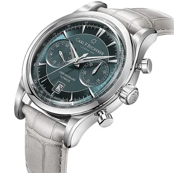 2023 Новые кварцевые часы Carl F. Bucherer Ограниченной серии Maliron, многофункциональный модный браслет с хронографом, подарок