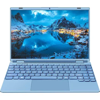 AOCWEI 14-Дюймовый Ноутбук Celeron N5095 8 ГБ оперативной памяти 256 ГБ SSD 1920 * 1200 FHD Win11 Портативные Компьютеры WiFi BT 4,2 Mini HDMI Ноутбук Синий
