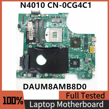 CN-0CG4C1 0CG4C1 CG4C1 Бесплатная Доставка Высококачественная материнская плата Для ноутбука DELL N4010 Материнская плата DAUM8AMB8D0 DDR3 100% Полностью Протестирована