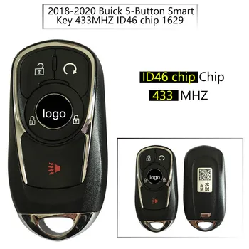 CN013023 5 Кнопочный Сменный Автомобильный Дистанционный Брелок Для 2018-2020 Buick Smart Key 433 МГц ID46 чип 1629