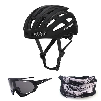 Cairbull, легкий дорожный велосипед, спортивный защитный шлем Унисекс, велосипедный шлем с двумя передними экранами от насекомых, дорожный велосипедный шлем