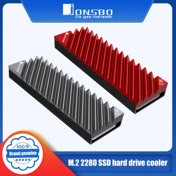 Jonsbo M.2 SSD NVMe Радиатор M2 2280 Твердотельный жесткий диск Алюминиевая прокладка радиатора с термосиликоновой прокладкой Аксессуары для ПК