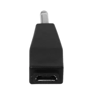  Micro USB женский к DC 3,5x1,35 мм штекерный разъем Конвертер адаптер зарядка для USB-концентратора светодиодный вентилятор