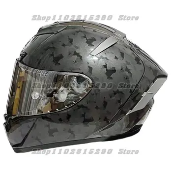 X-Четырнадцать Мотоциклетный Шлем с Полным Лицом X14, Имитирующий Шлем Из Углеродного волокна, Для Верховой Езды, Для мотокросса, Шлем для Мотобайка