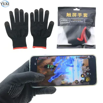 YuXi Нескользящие трикотажные игровые перчатки с сенсорным экраном, дышащие непромокаемые термальные перчатки для телефонных игр, сенсорные игровые перчатки