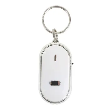 Брелок для ключей Smart Key Finder Датчик свистка светодиодный брелок для поиска Ключей Локатор Высокое Качество Новое И интересное