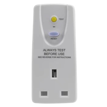 Британский Штекер 13A Gfci для защиты от утечки, розетка Rcd, Домашний автоматический выключатель, Выключатель отключения питания- Uk Plug