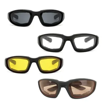 Ветрозащитные мотоциклетные очки Мужские винтажные для Ретро УФ-мото-очки для езды на лыжах, велосипеде, очки для верховой езды