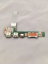 Для ASUS S400C ПЛАТА USB AUDIO SD CARD READER И кабель (60NB0050-I01020) 100% Тест В порядке
