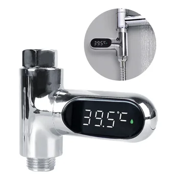 Домашний Термометр для воды со светодиодным дисплеем, Электронный датчик температуры для смесителя для душа, Монитор воды в горячей ванне для обеспечения оптимальной ванны