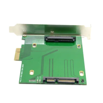 Комплект Zihan PCI-E 3.0 x4 Lane to U.2 U2 SFF-8639 Хост-адаптер для материнской платы Intel и твердотельного накопителя PCIe 750 NVMe