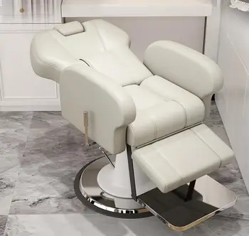 Кресло для стрижки волос для терапии головы можно поместить в перевернутое кресло для стрижки волос
