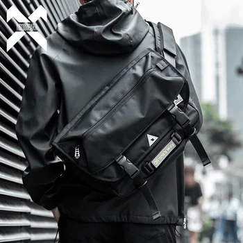 Мужская сумка-мессенджер Уличные модные тактические водонепроницаемые сумки через плечо в стиле милитари в стиле хип-хоп Уличная сумка Oxford Bag WB25