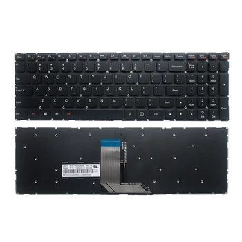 Новая клавиатура с подсветкой на американском и английском языках Для ноутбука Lenovo IdeaPad 700-17ISK 500S-15ISK 700-15ISK M51-80 FLEX3-15 700-17 700-15