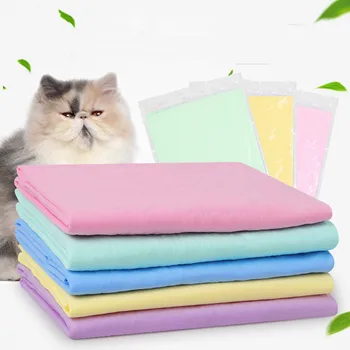 Новое банное полотенце для домашних собак, супер Впитывающие моющиеся полотенца из ПВА для маленьких Средних и крупных Кошек, Инструмент для чистки Собак