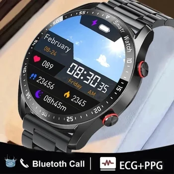 Новые Смарт-Часы ECG + PPG Bluetooth Call, Мужские Смарт-Часы, Спортивный Фитнес-Трекер, Умные Часы Для Android IOS, Смарт-часы PK I9, Распродажа
