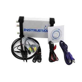 Новый USB-цифровой осциллограф на базе ПК INSTRUSTAR ISDS205B/Анализатор спектра/DDS/Развертка/Регистратор данных