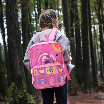 Новый школьный рюкзак для учащихся начальной школы, мужской милый мультяшный рюкзак для девочек 1-3 классов, детский школьный рюкзак большой емкости