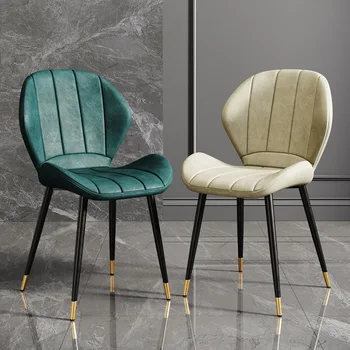 Обеденный стул для отдыха в скандинавском стиле, креативный современный минималистичный обеденный стул, косметическое кресло Sillas De Comedor, мебель для балкона