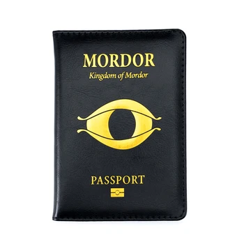 Обложка для паспорта Middle Earth Shadow of Mordor Аксессуары для путешествий Семейные подарки Держатель для паспорта