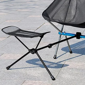 Открытый портативный складной выдвижной подставкой для ног кемпинг стул складной комплект для лежащего качели стул Луна стул пляжный стул