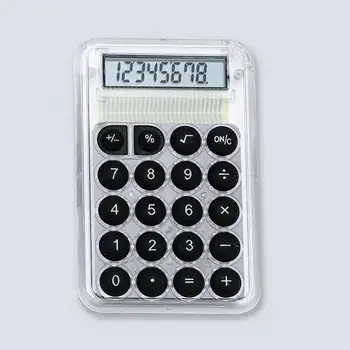 Полезный портативный 8-значный Ручной цифровой калькулятор с большим экраном, Канцелярские принадлежности, Электронный калькулятор, Студенческий калькулятор