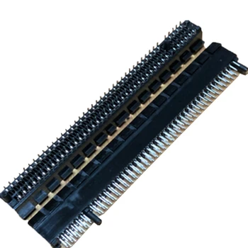 Продается в одном экземпляре 4-1734774-8 оригинальный 164-контактный разъем PCI-E с шагом 1,0 мм прямого обжима 1 шт. также можно заказать в упаковке по 10 шт.