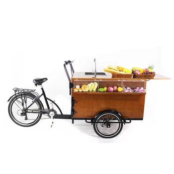 Ретро-кофейный велосипед/тележка для горячей еды/модная тележка для кофе (CFR по морю)