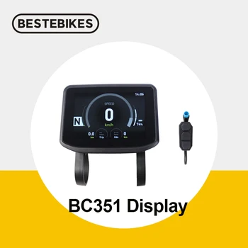Электрический Велосипед Ebike BC351 DisplayTFT ЖК-Индикатор Скорости Преобразования Электрического Велосипеда В Среднемоторный ebike BBS01B BBS02B BBSHD