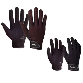 высококачественные спортивные перчатки для верховой езды, износостойкие и противоскользящие перчатки для верховой езды на открытом воздухе, снаряжение для верховой езды