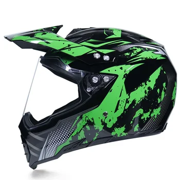 мотоциклетные шлемы, шлем для мотокросса, полнолицевый шлем для мотокросса для шоссейных мотоциклов, одобренный DOT Cross helmet casco