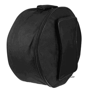 сумка для Малого Барабана 13-14 дюймов Из ткани Оксфорд, Сумка для выступлений на Барабанах, Чехлы, Рюкзак Для хранения и транспортировки Концертов (черный)